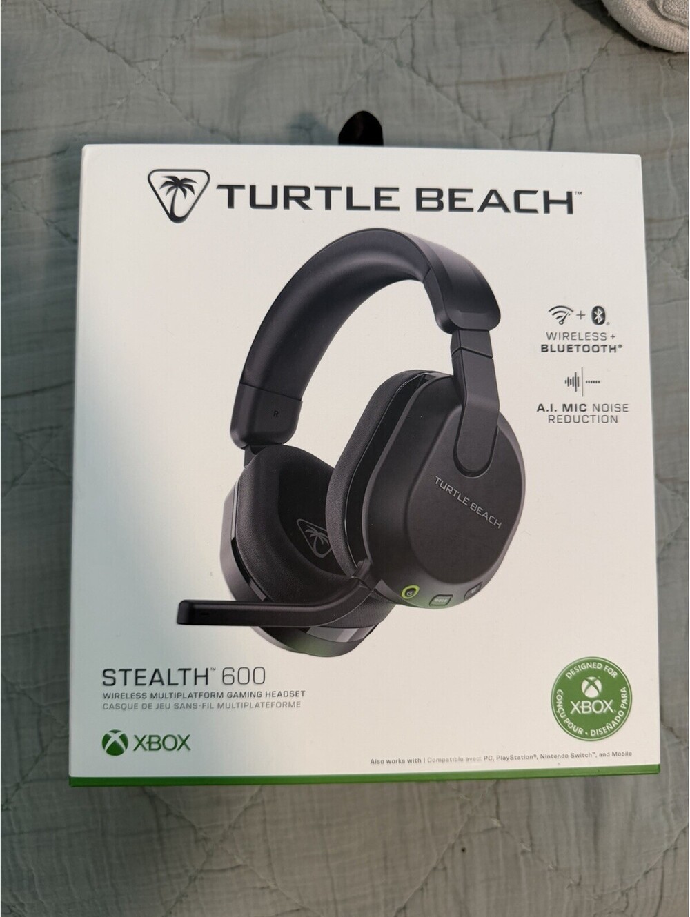Turtle Beach - Stealth 600 Wireless Gaming Headset New In Box Black